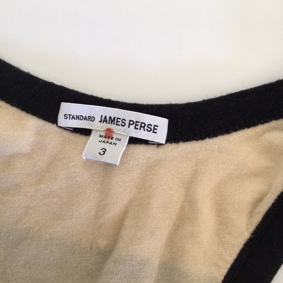 JAMES PERSE BAR STRIPE MIDI TANK DRESS IN NATURAL AND BLACK MEDIUM LARGE - Picture 7 of 12